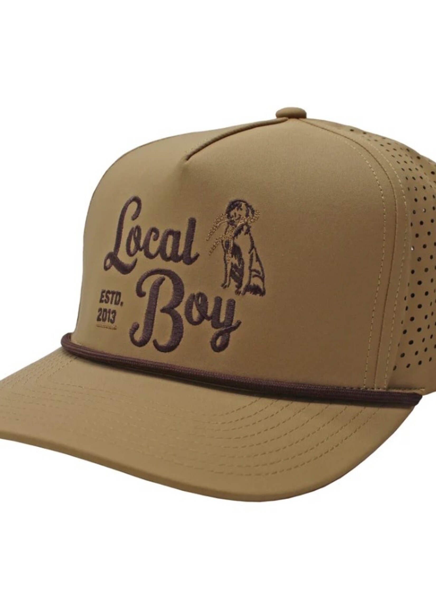 Local Boy Shed Hunter Performance Rope Hat - Clay