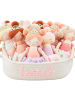 Mud Pie Basket of Ballerinas