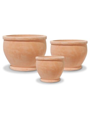 Small 9x8.75 Simple Fishbowl Pot