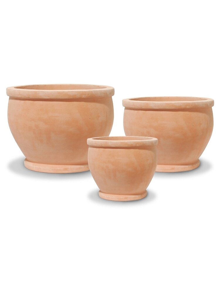 Small 9x8.75 Simple Fishbowl Pot