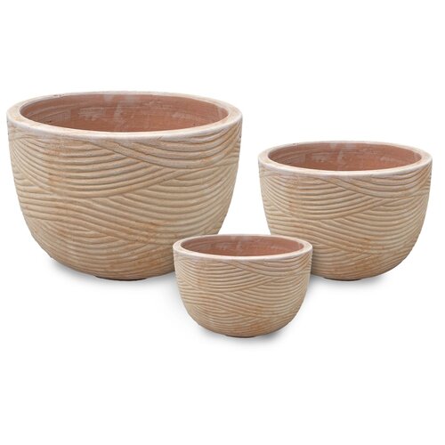 Large 17x12 Hay Stack Egg Pot Terra Cotta
