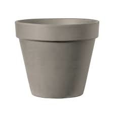 Deroma Deroma 5.9" Graphite Standard Clay Pot