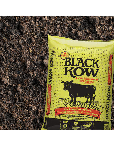 Black Kow Black Kow cow manure, Large bag 1 cu ft