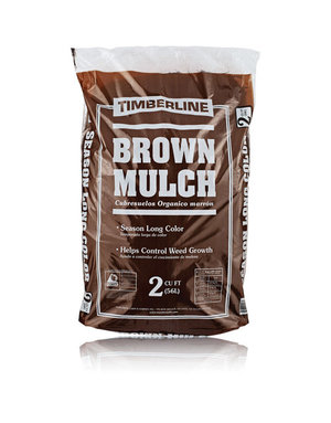 Timberline Bagged Timberline Brown Mulch 2 cu ft