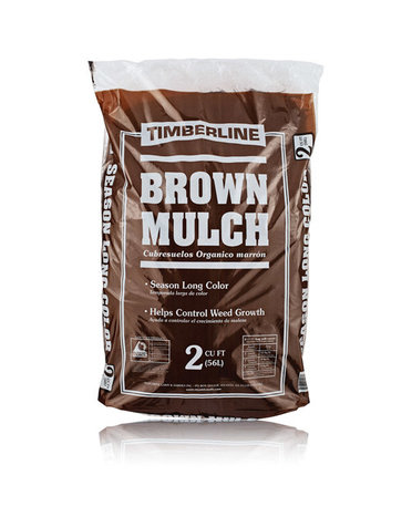 Timberline Bagged Timberline Brown Mulch 2 cu ft