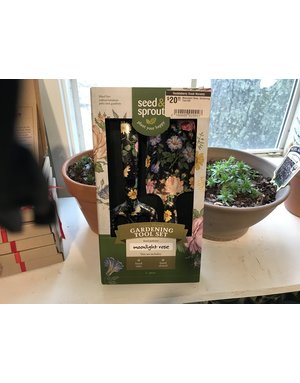Seed & Sprout Moonlight Rose, Gardening Tool Set