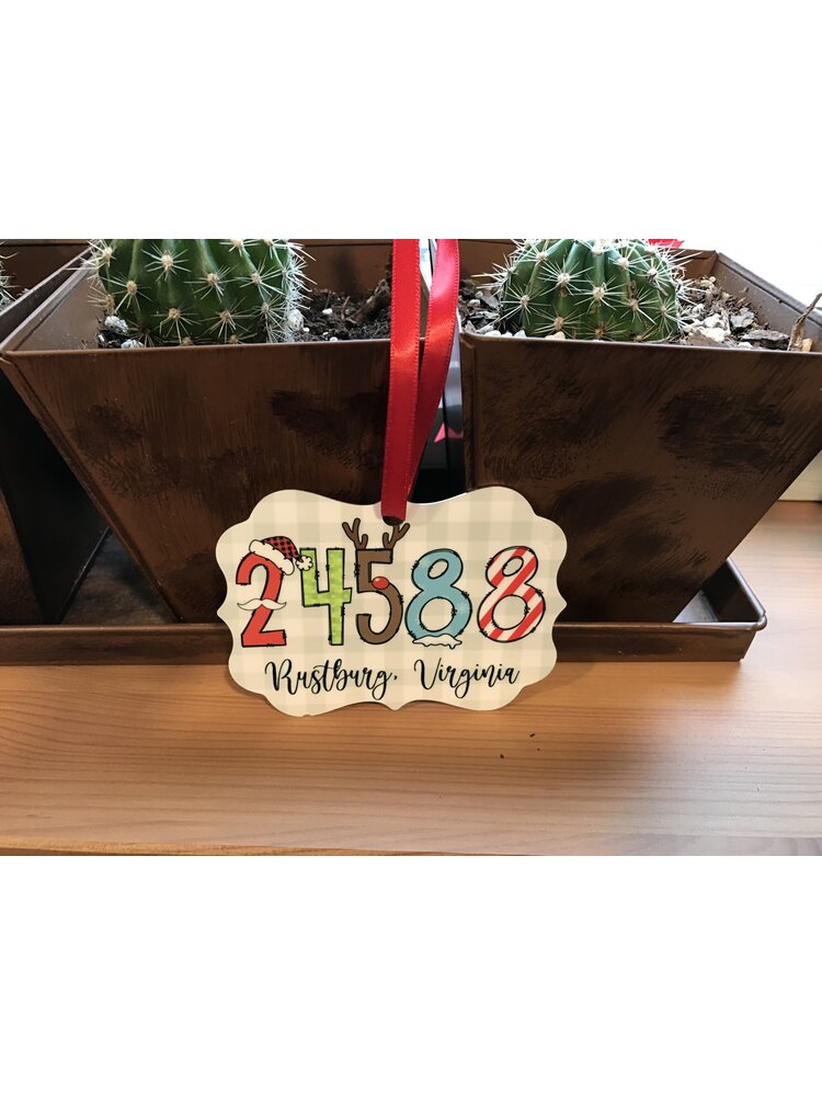 Ornament, Zip Code, Town, State