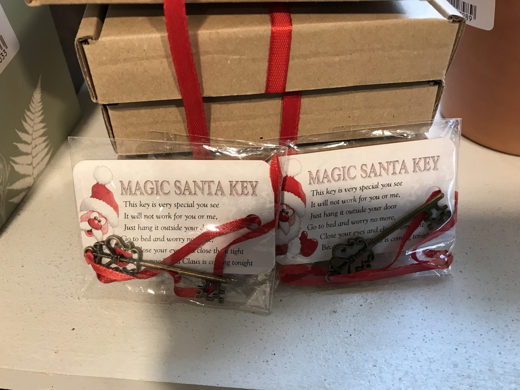 Small Santa Claus Magic Key