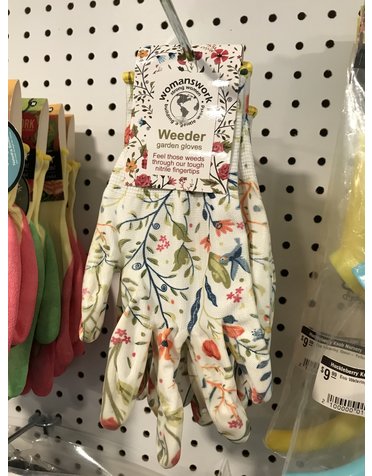 Womanswork Weeder Gloves- Floral