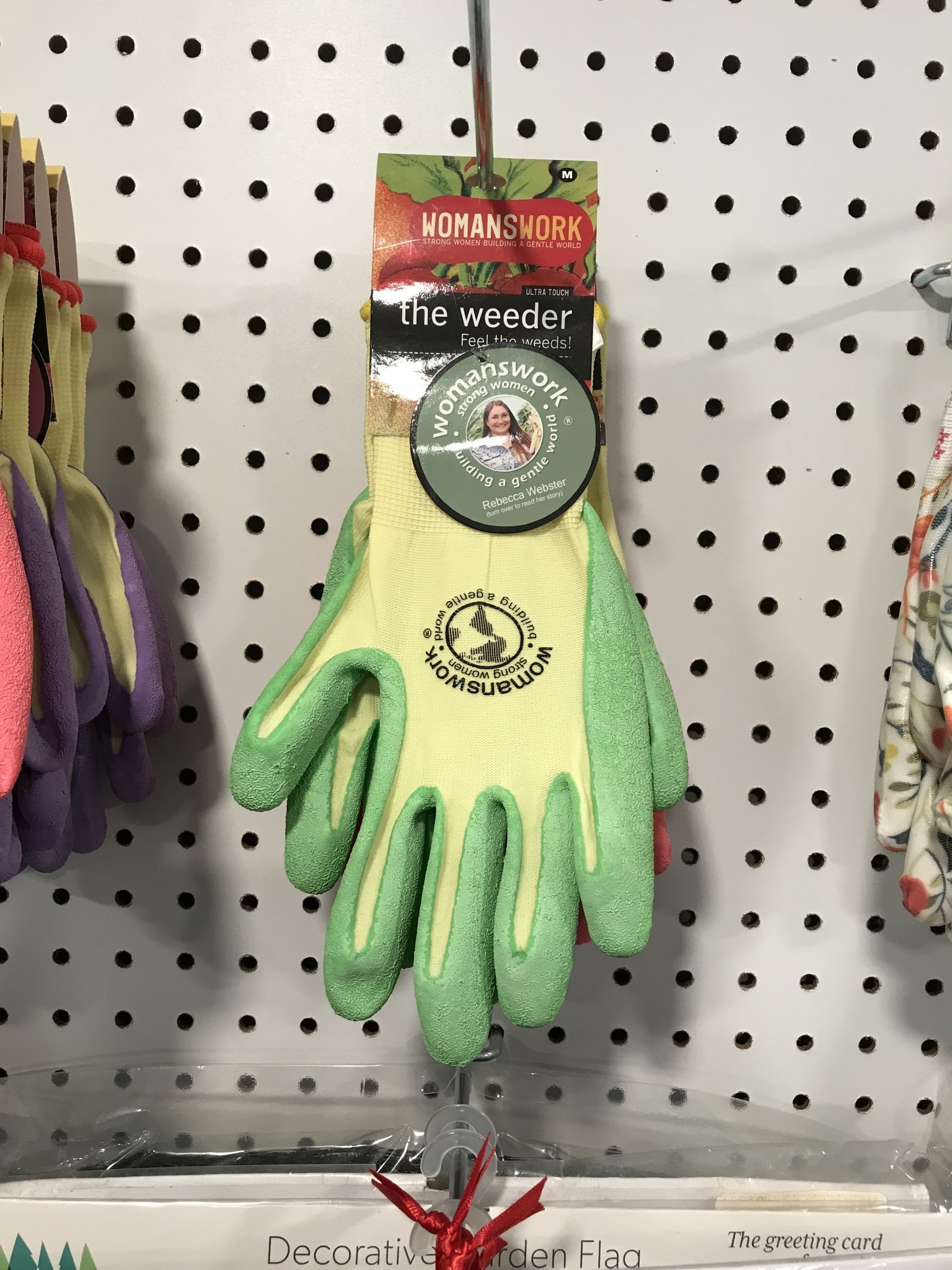 Womanswork Womanswork The Weeder Gloves Green Medium