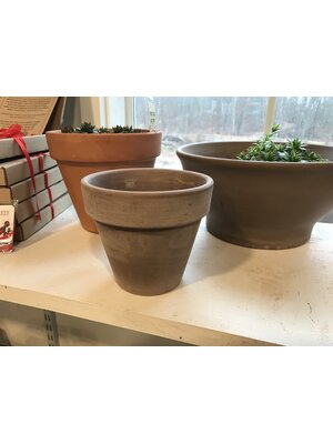 Deroma Deroma 4.3" Graphite Standard Clay Pot