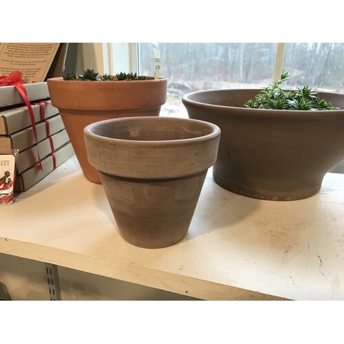 Deroma Deroma 4.3" Graphite Standard Clay Pot