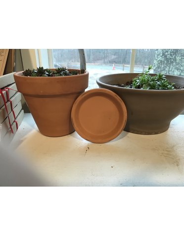 Deroma Terracotta Chocolate Clay Planter