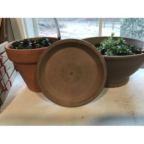 Deroma Deroma 5.9" Graphite Clay Saucer