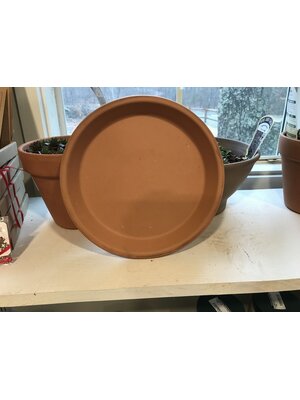 Deroma Deroma 8.3" Terra Cotta Clay Saucer