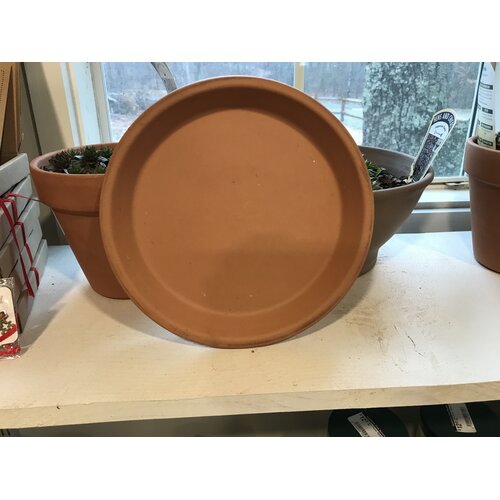 Deroma Deroma 8.3" Terra Cotta Clay Saucer