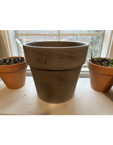 Planter, Calima Tall Standard, Dark Basalt, 9"