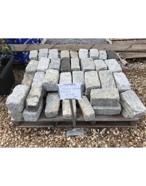 Granite, Granite Cobblestone 9"x5"x5" Belgian Block