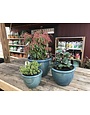 Planter, Jaya Pot, Jade Blue, Small, 9'