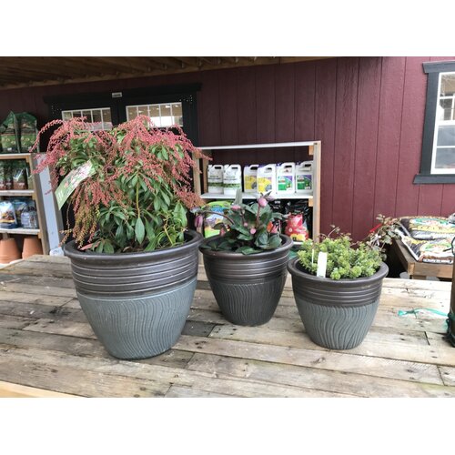 Planter, Ipoh Pot, Prairie Style Grey, Large