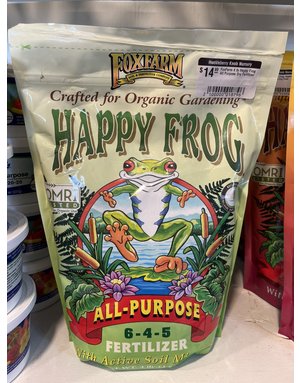 Fox Farm FoxFarm 4 lb Happy Frog All Purpose Dry Fertilizer