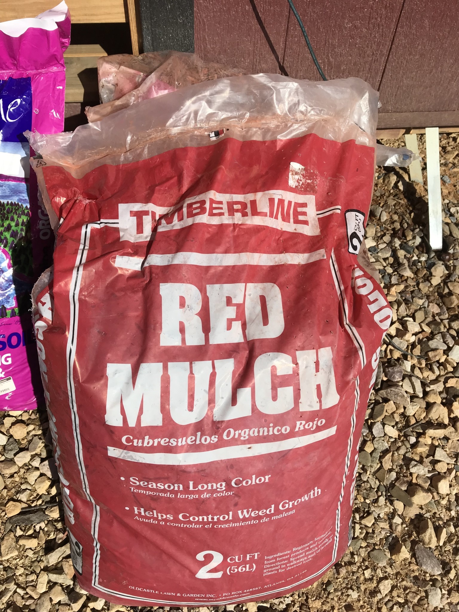 Timberline Bagged Timberline Red Mulch 2 cu ft