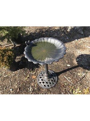 Reflection Birdbath Copper Rust