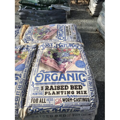 Just Natural Organic Raised Bed Planting Mix