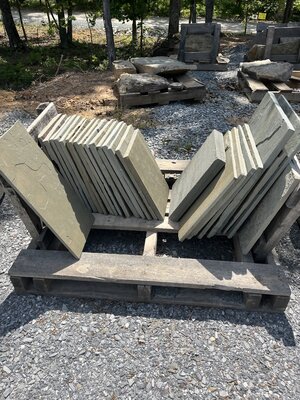 1â€ Pattern Flagstone, Full Color, Natural Cleft 12"x24" (2 sq ft)