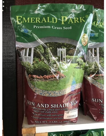 Emerald Park 3 lb Sun and Shade Mix Grass Seed