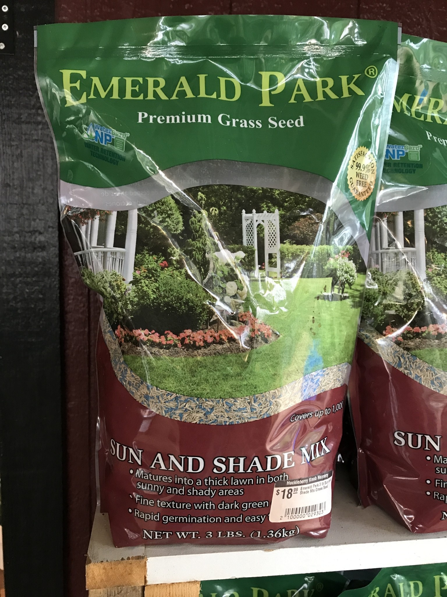 Emerald Park 3 lb Sun and Shade Mix Grass Seed