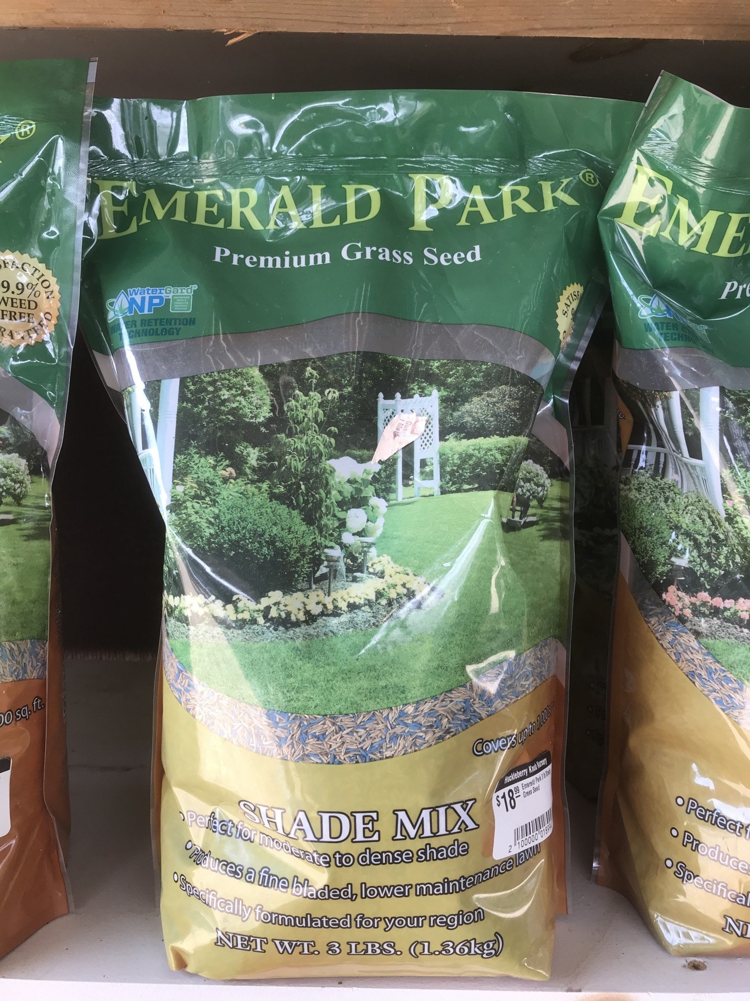 Emerald Park Emerald Park 3 lb Shady Grass Seed