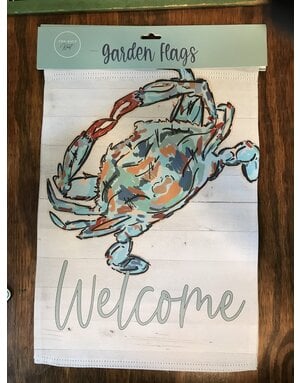 Seasonal Flags- Welcome  Crab