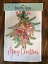 Seasonal Flags- Holiday Mistletoe