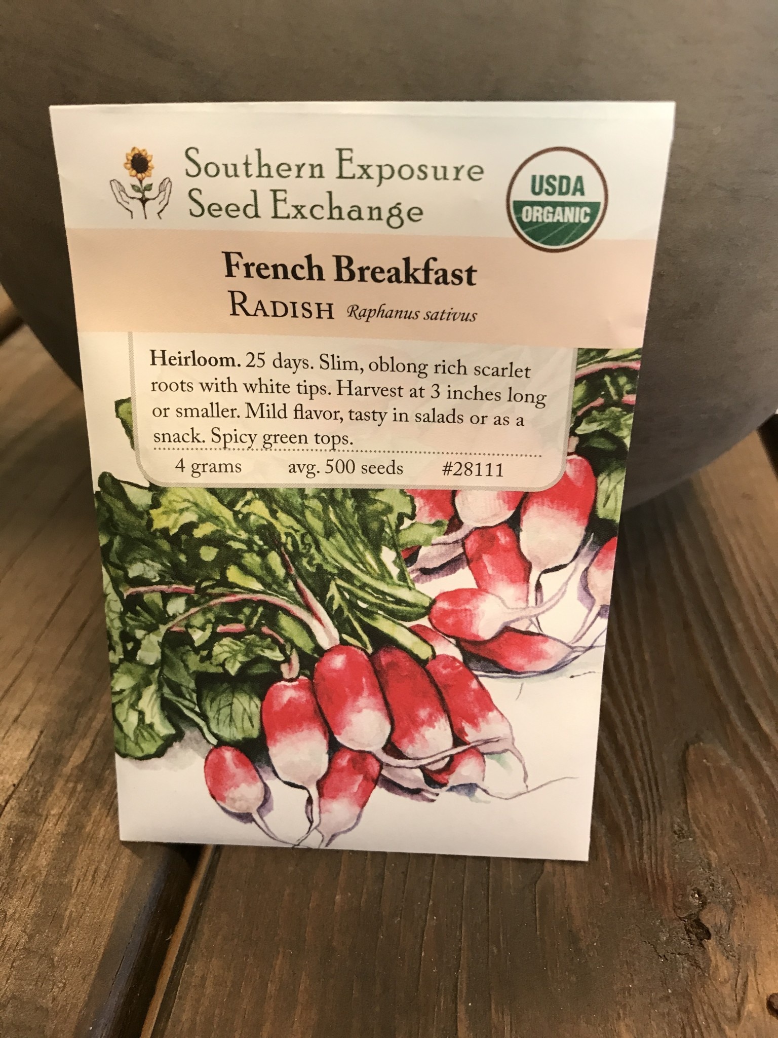Southern Exposure Seed Exchange French Breakfast Radish