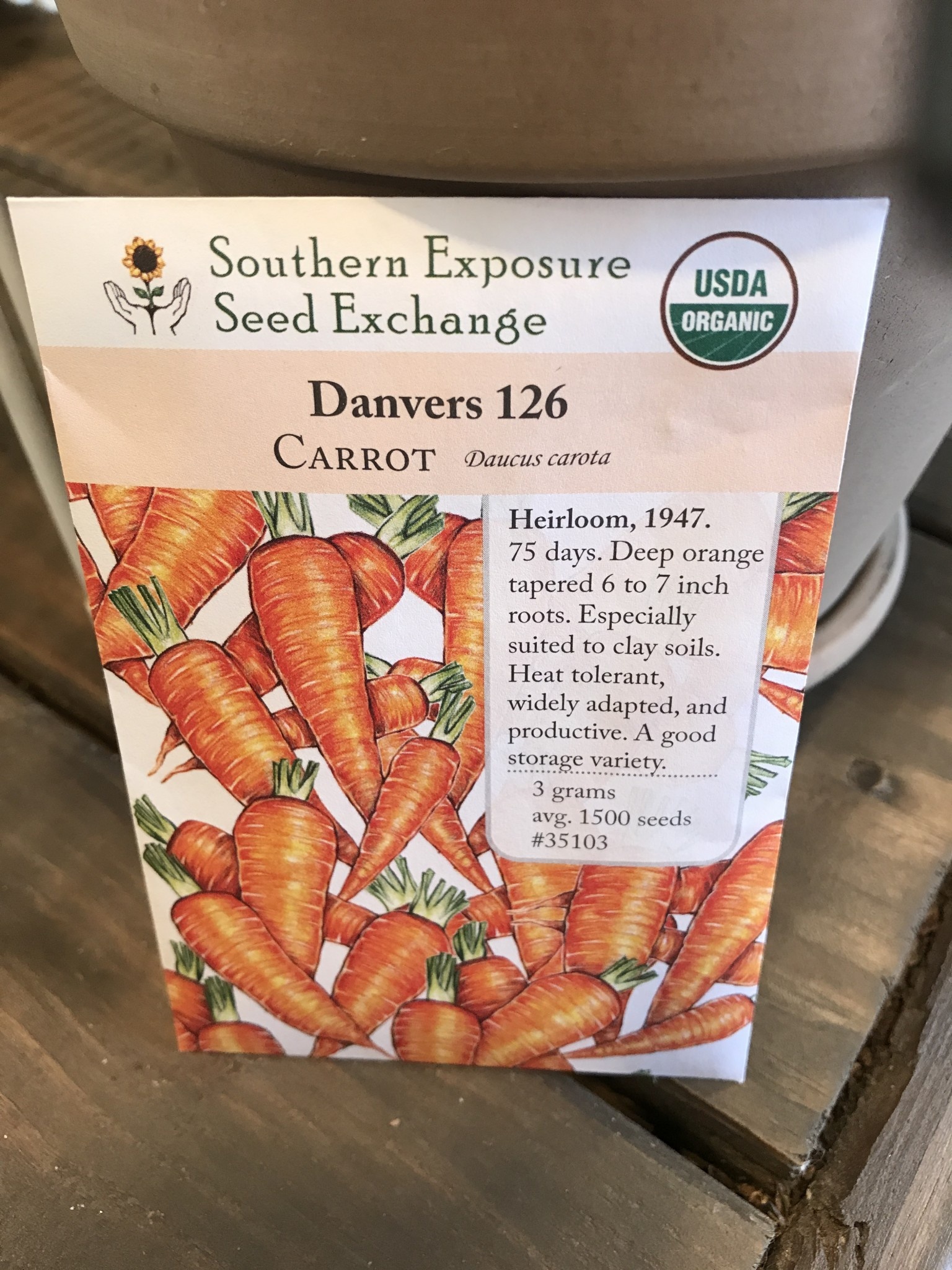 Danvers 126, Carrots