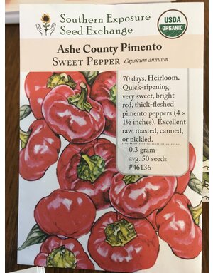 Ashe County Pimento Sweet Pepper