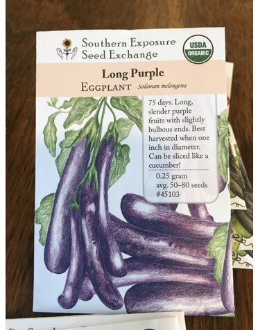 Eggplant, Long Purple
