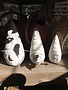 Cement Garden Gnomes SET OF THREE