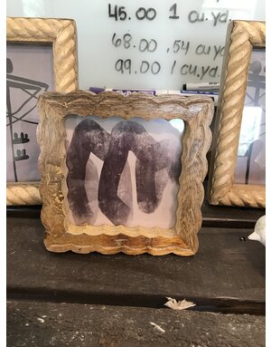 Hand Carved Mango Frame