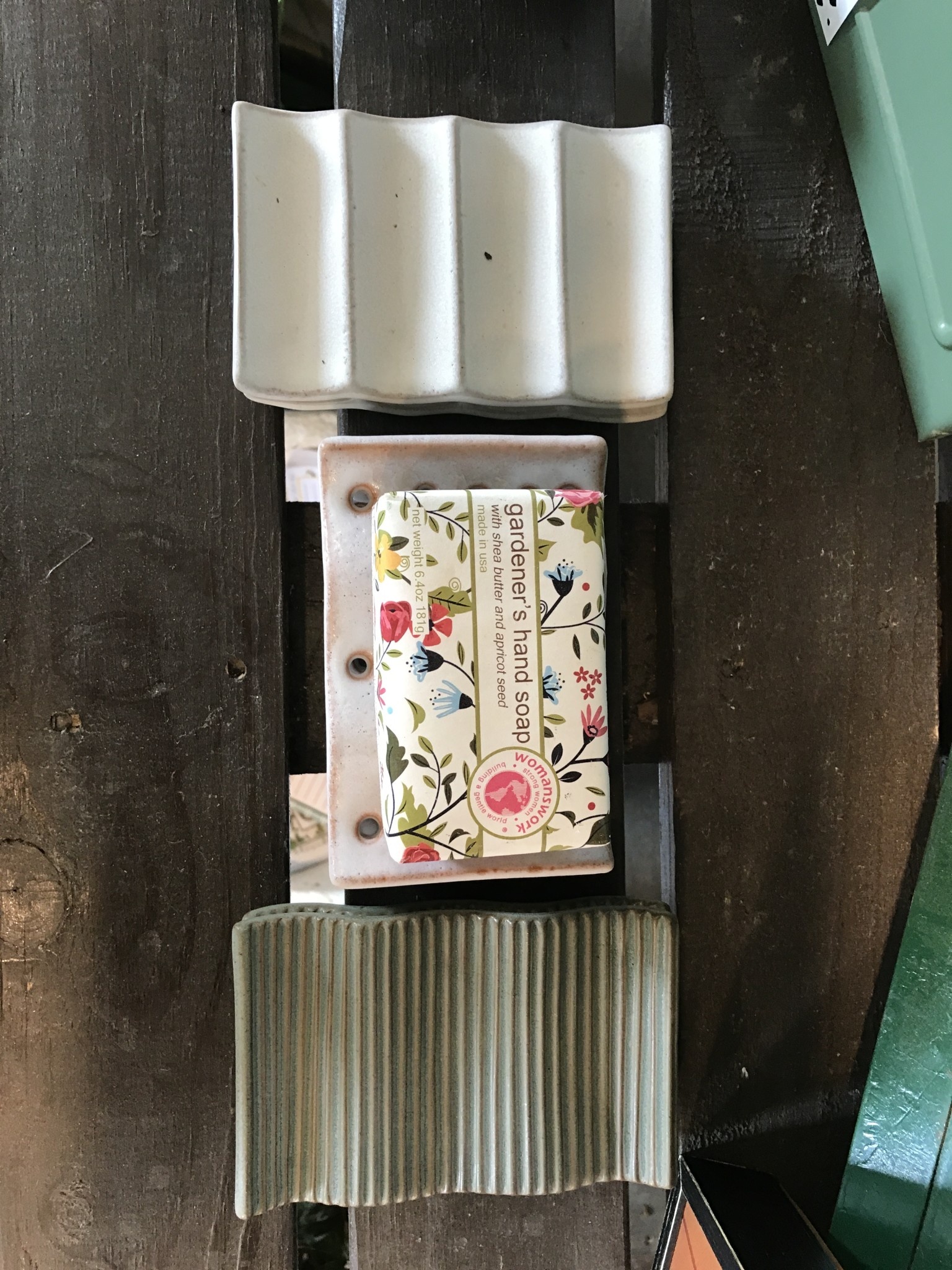 Stoneware Soap Dish