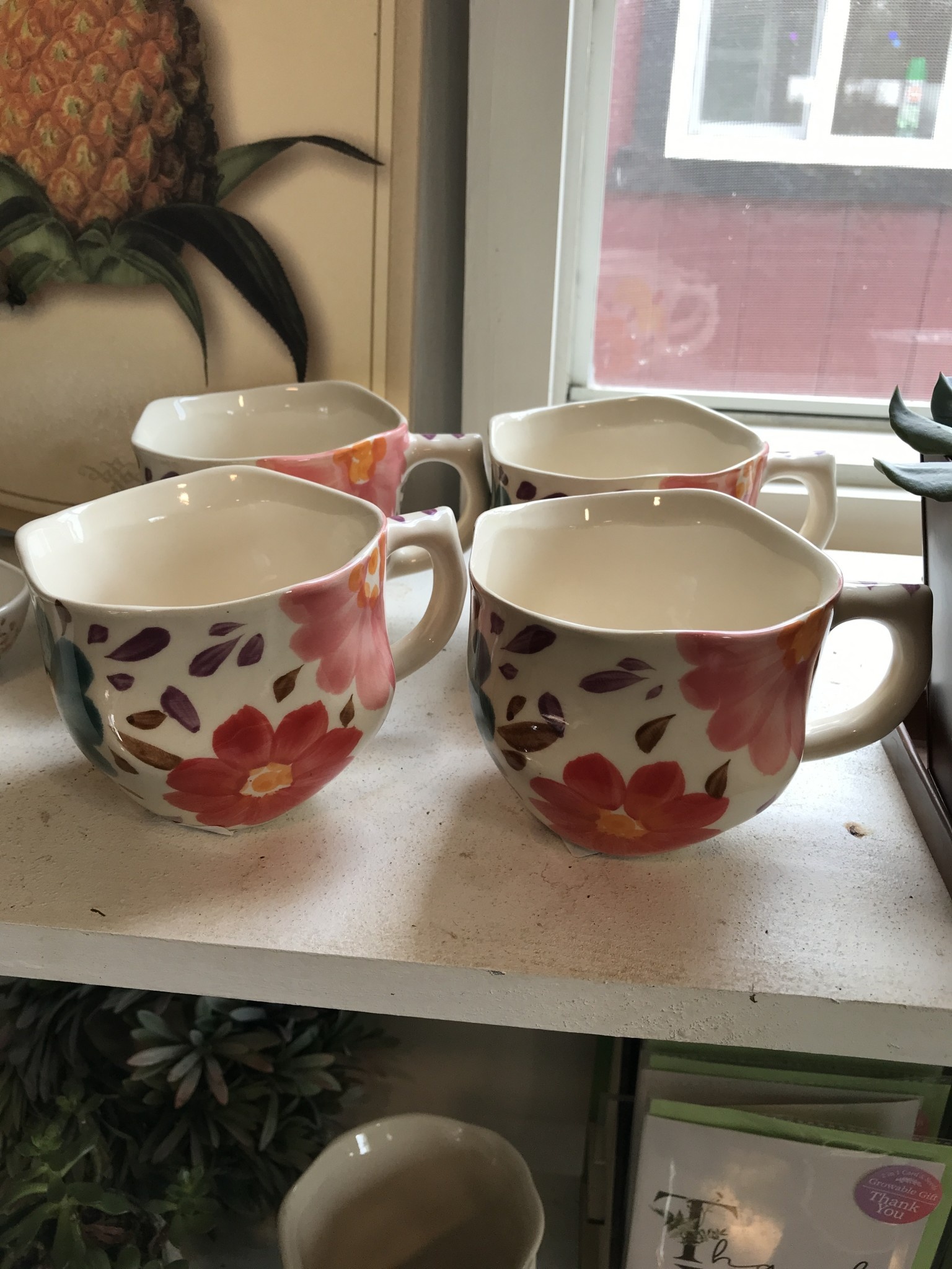 Floral Handpainted Mug