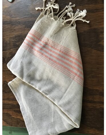 Turkish Kitchen Towel - Orange