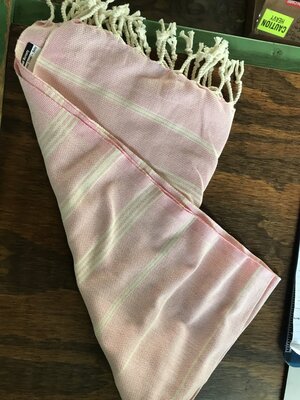 Turkish Kitchen Towel - Baby Pink