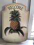 Pineapple Welcome Sign