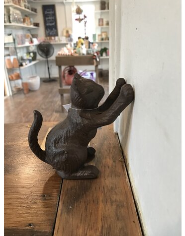 Cast Iron Cat Door Stop