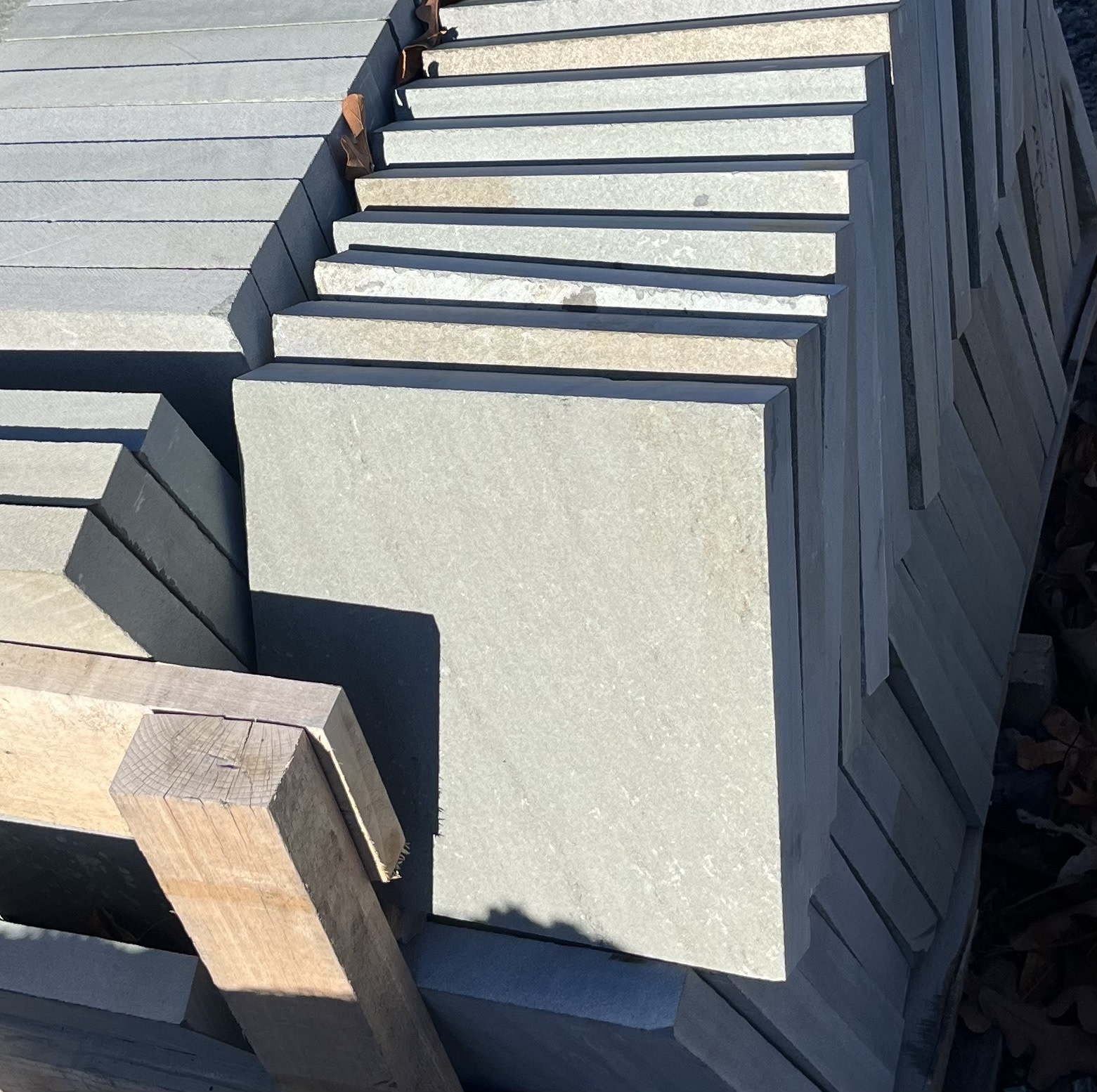 12" x 12" x  1.5" Full Color Thermal Pattern Flagstone