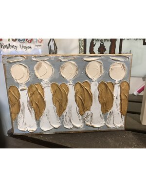 Myriad of Angels Hand Painted