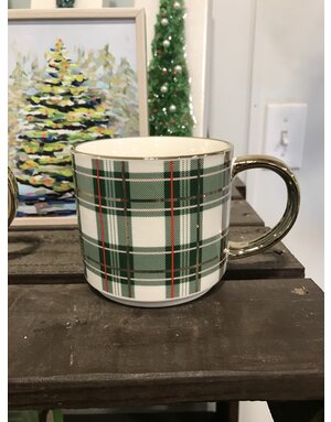 Holiday Plaid Mug