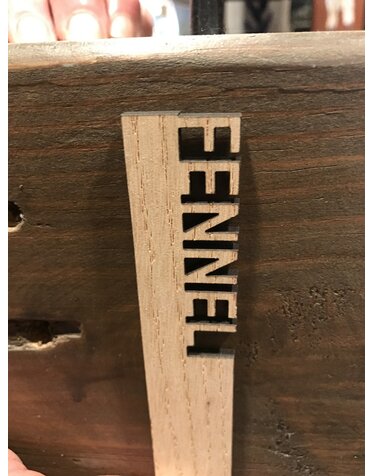 Wooden Plant Stake-Fennel